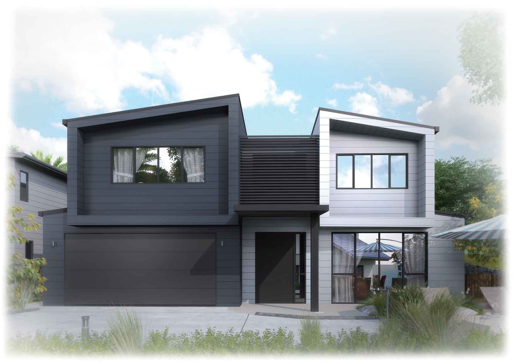 2 Storey Modern Home