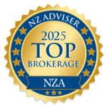 NZA Top Brokerages 2025 Medal