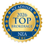 NZA Top Brokerages 2026 Medal